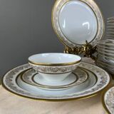 25 Piece Limoges Porcelain Service, 20th Century
