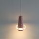 Pink conical pendant lamp from Evenblij, The Netherlands 1960's