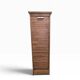 Vintage gm radia cabinet with curtain – office furniture from the 1930s/40s.