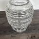 Val Saint Lambert crystal Art Deco cut vase
