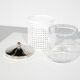Sugar bowl by Josef Hoffmann for Bieffeplast, Italy, 1980s.