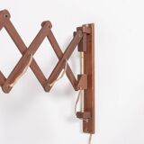 Scandinavian design scissors wall lamp, 1960’s