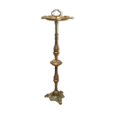 Ashtray on foot gilded metal