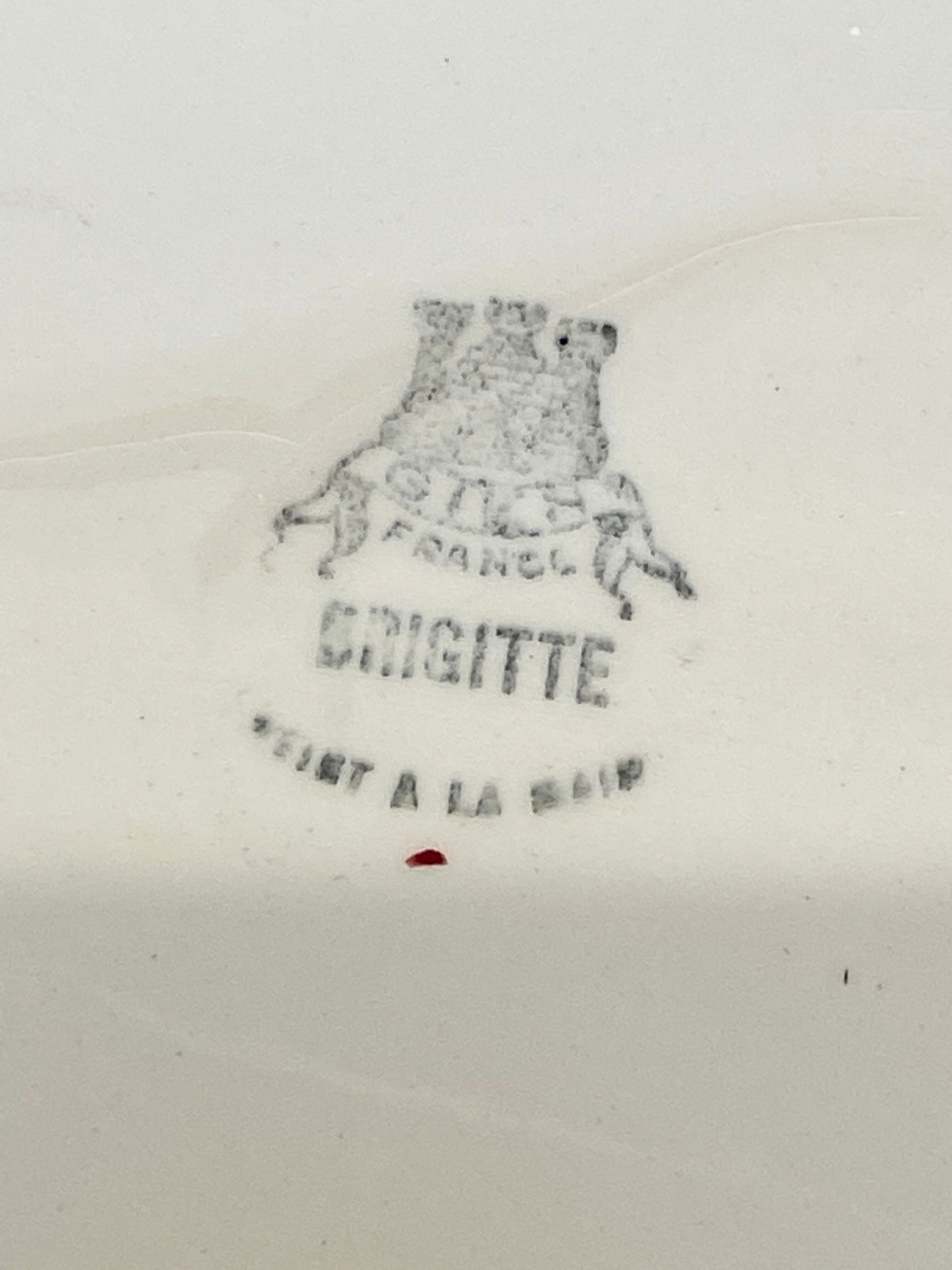 Serving dish Gien model Brigitte