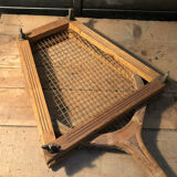 Wooden tennis racket