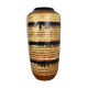 Pottery fat lava multi-color 517-45 floor vase made by Scheurich, 1970s