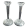 Pair of crystal candle holders - Cristallerie Nachtmann