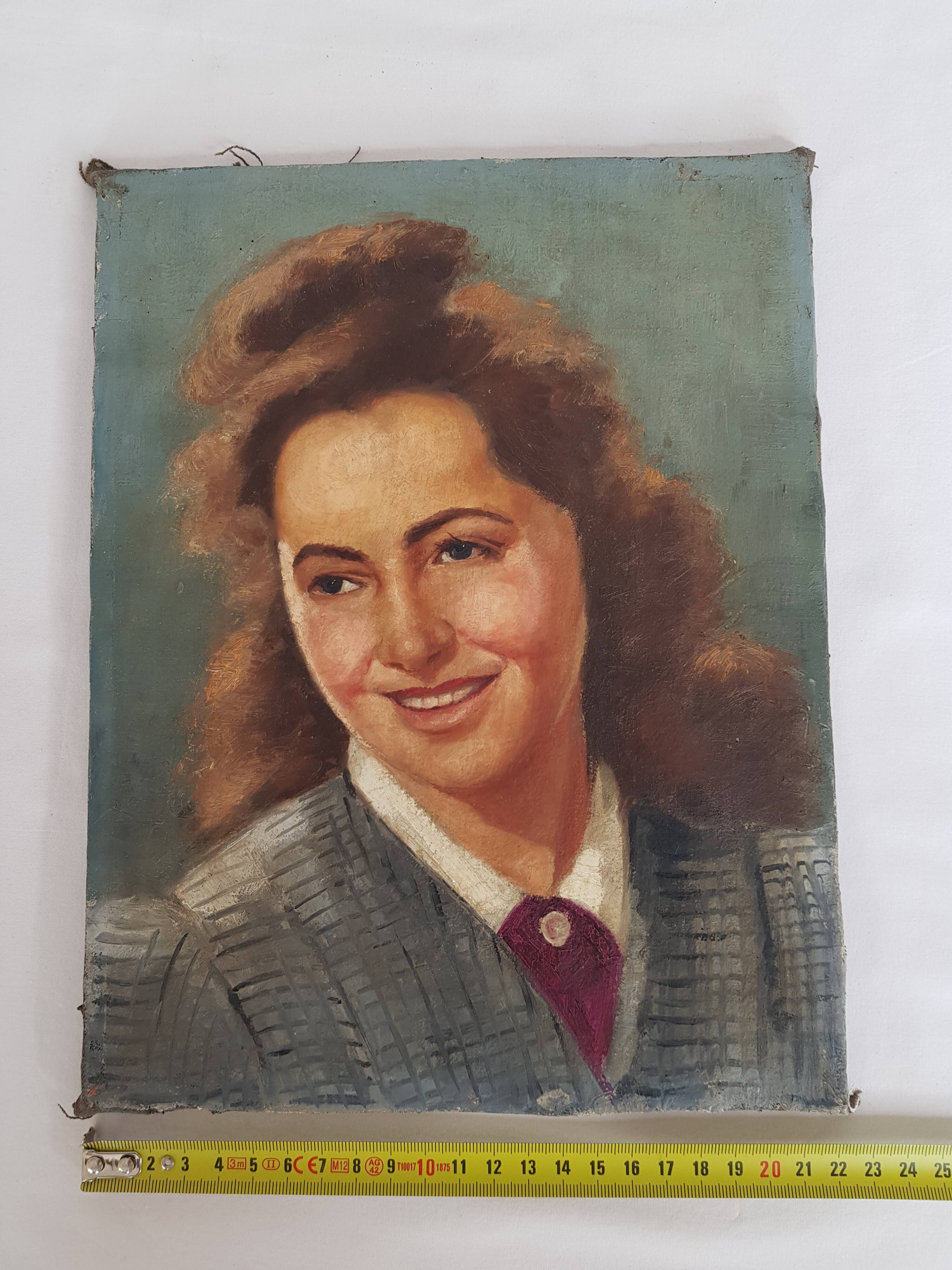 Portrait of a young woman 1940/1950