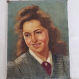 Portrait d'une jeune femme 1940/1950