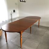 Cherry dining table 110cm stretchable up to 310cm