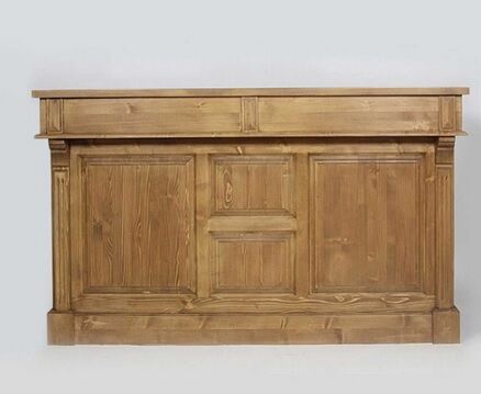 Waxed solid wood honey bar