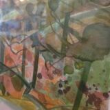 Lithograph signed Hilaire