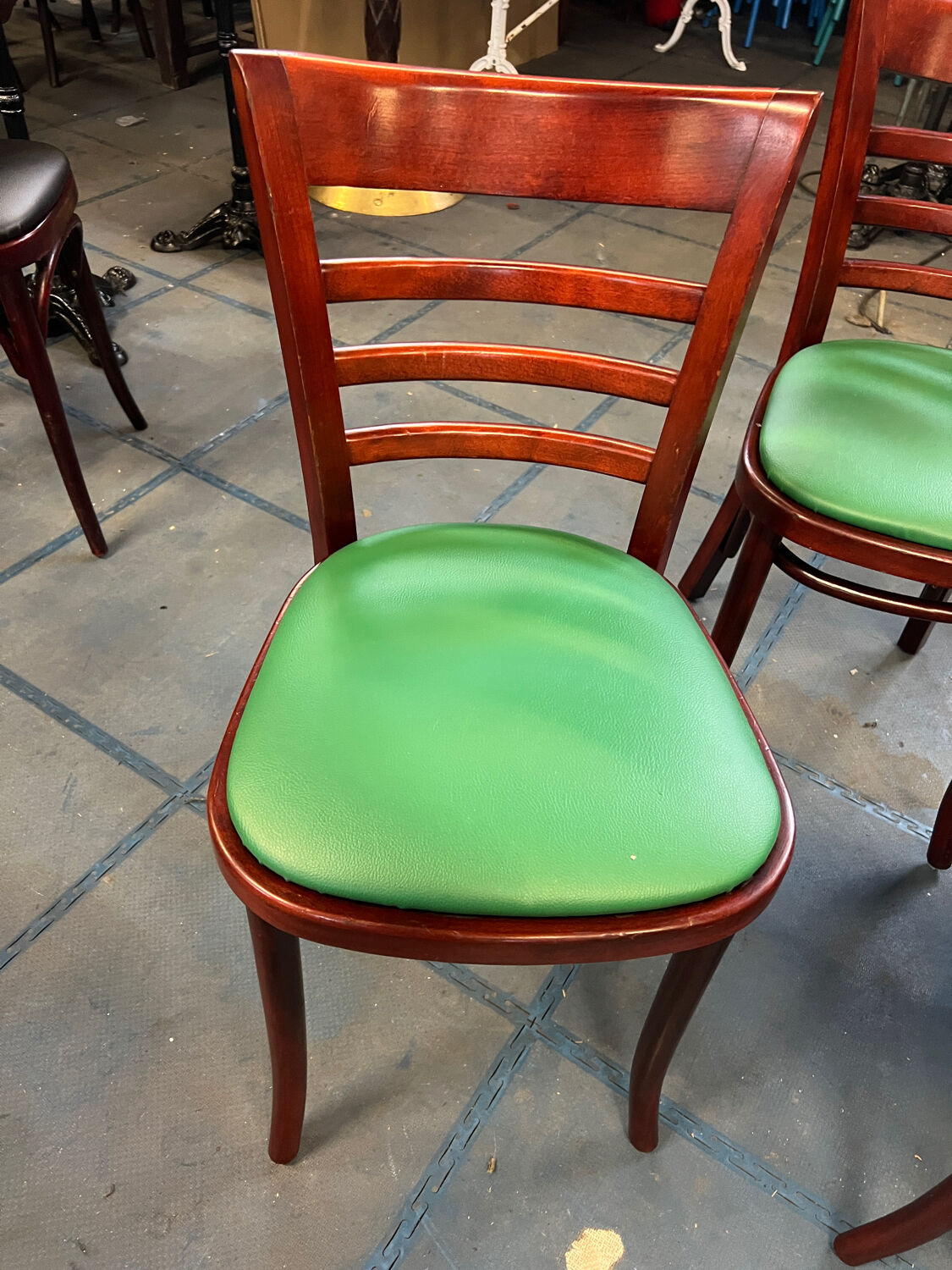 Suite of 4 bistro chairs