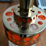 Suspension Raak gold orange 1970s pop