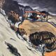 Reproduction "Melted snow at l'Estaque" oil on canvas