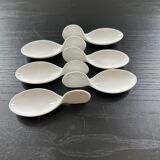 Set of 6 designer amuse bouche spoons