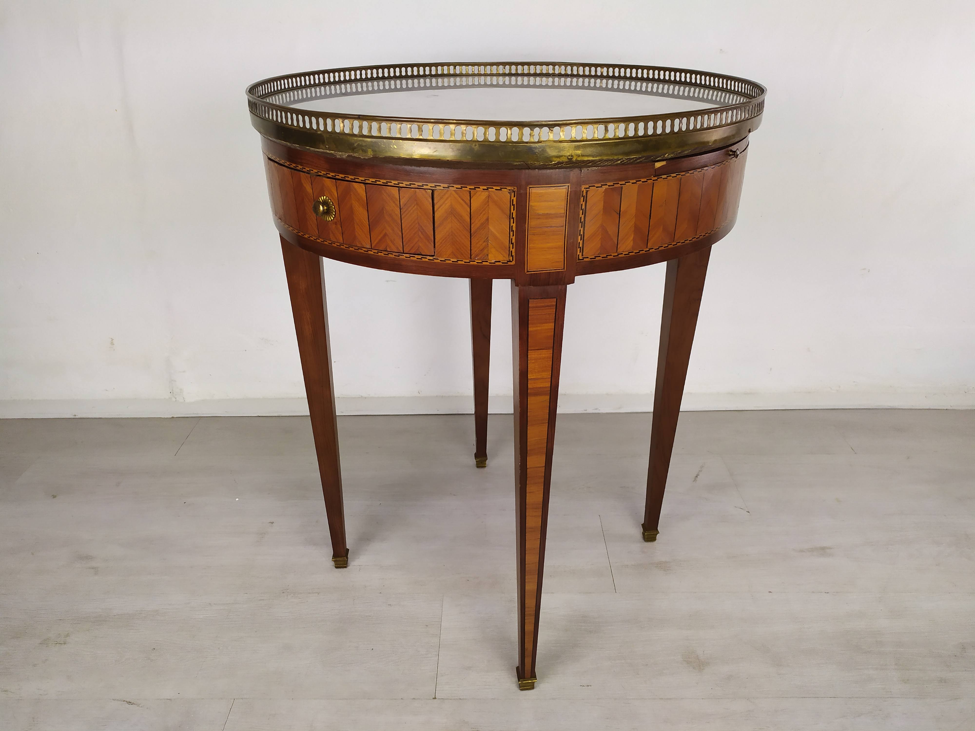 Louis XVI hot water bottle table