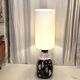 Lampe de sol en céramique années 70
