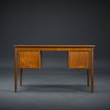 Mid-Century Danish Teak Desk from Hanbjerg Furniture Factory, 1960s