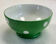 Bowl green white polka dots porcelain Longchamp