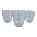 Set of 8 small Duralex glasses