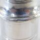 Christofle salt and pepper salt and pepper in silver metal