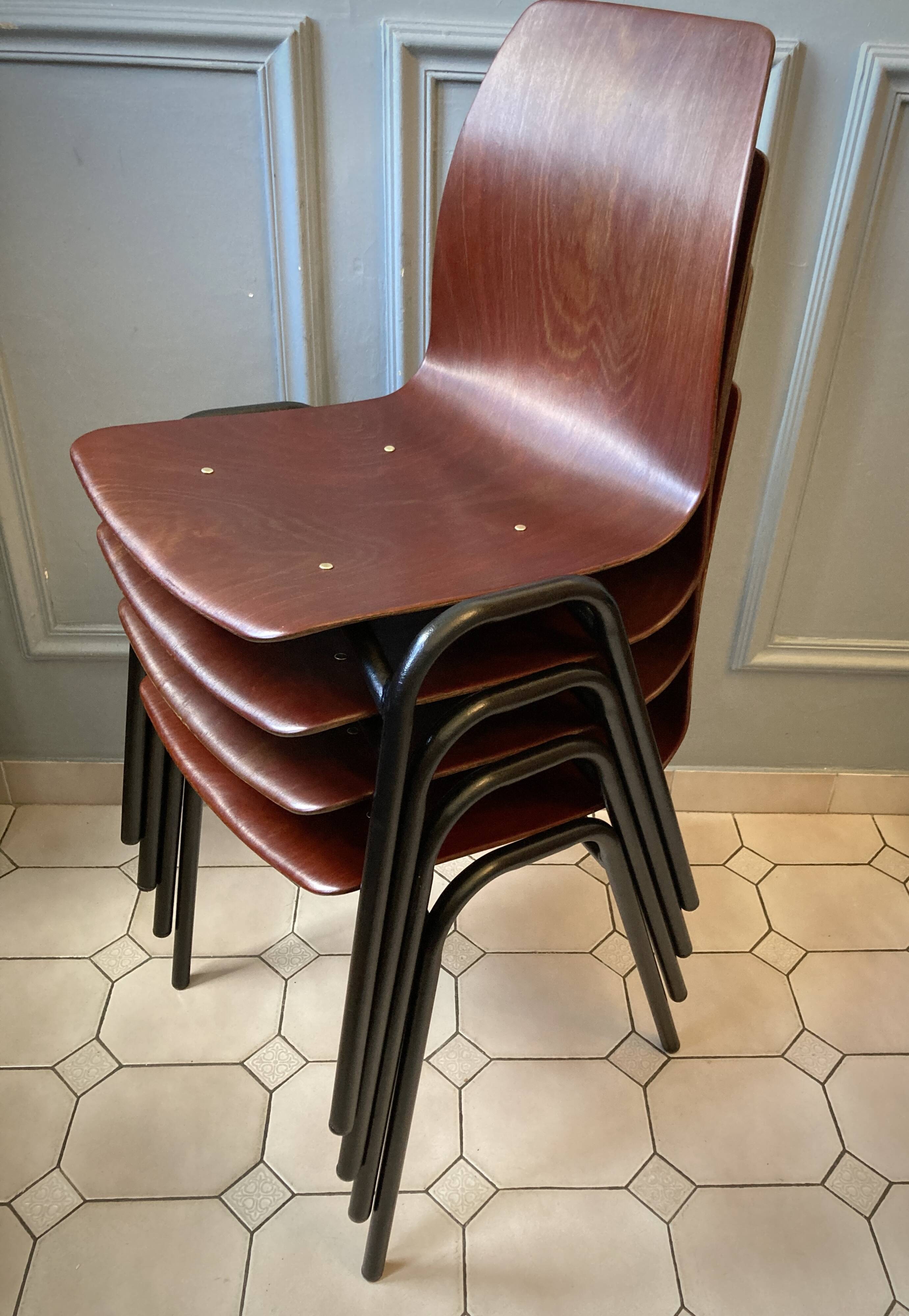 Ensemble de 4 chaise Paghole-Pagwood