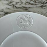 Kmp Berlin Porcelain Flatware and Dessert Plates Set, 20th Century