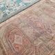 Vintage handmade Turkish rug 55x92 cm