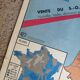 Vintage school map mdi France - Atlantic coast.