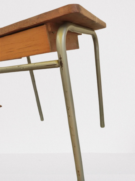 Vintage school desk and chair