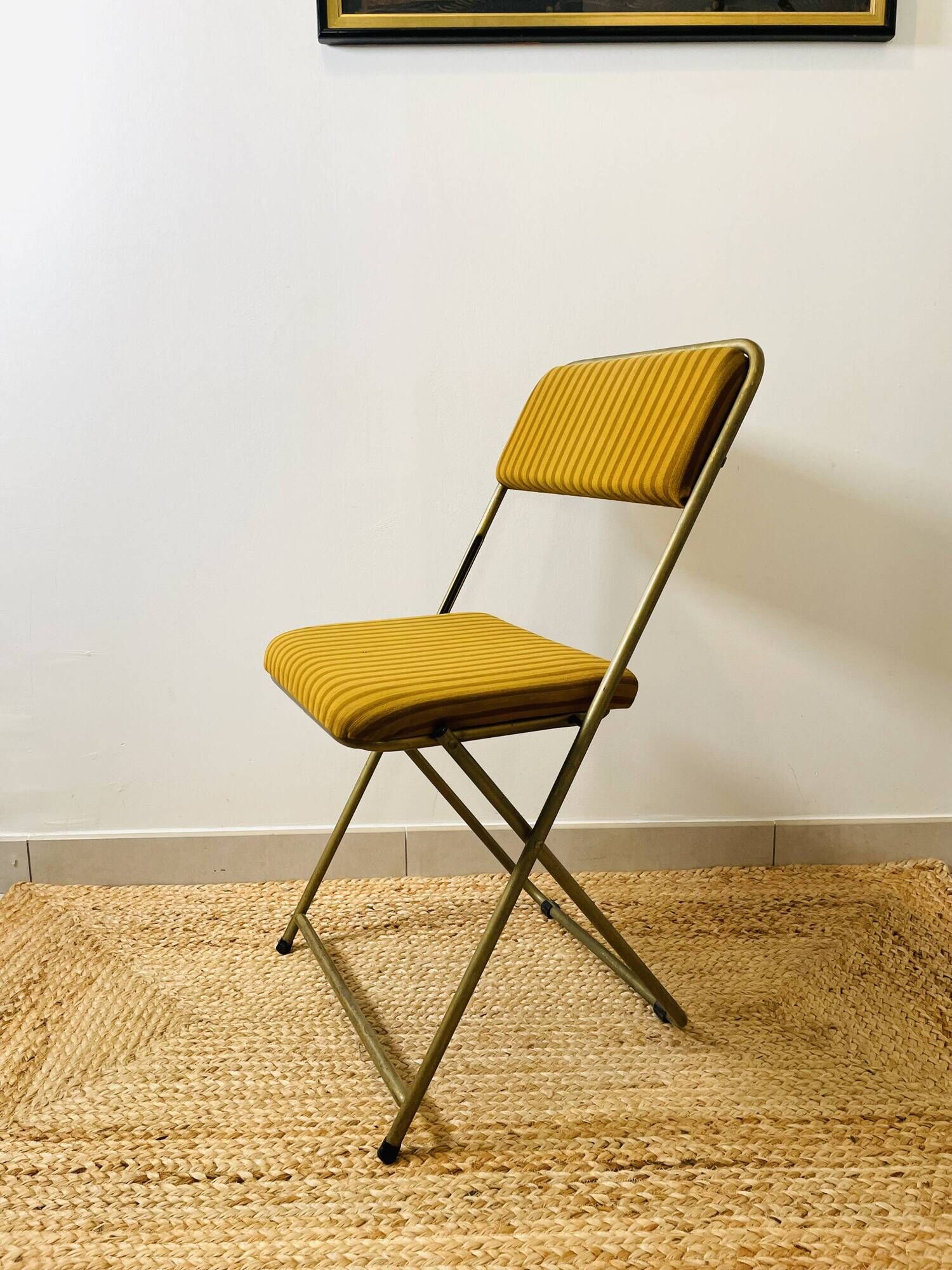 Lafuma Chair 1970s - Vintage Lafuma Folding Chair from the 1970s