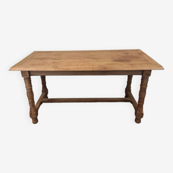 Oak farm table 158 cm