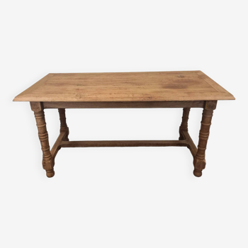 Table de ferme en chêne 158 cm