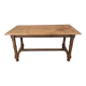 Table de ferme en chêne 158 cm