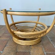 Rattan coffee table