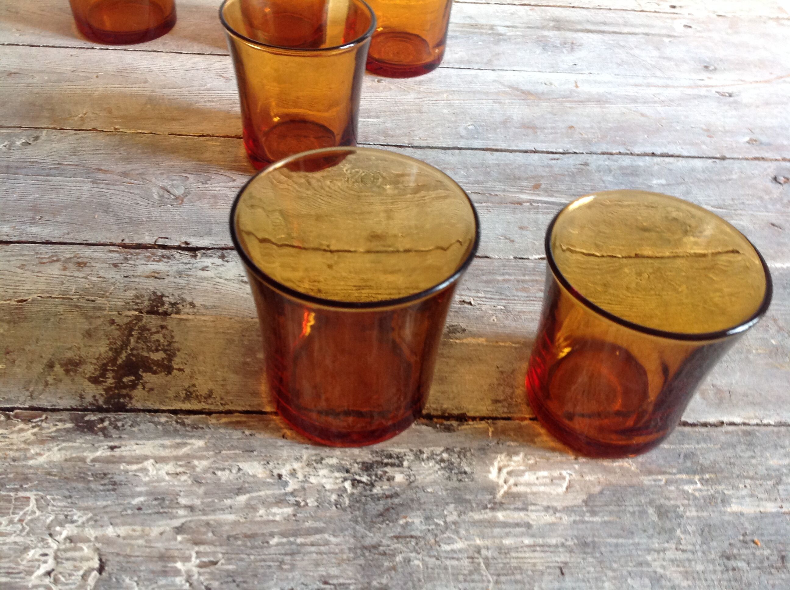 Lot of 11 vintage glasses