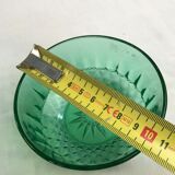 Saladier et 8 coupelles en verre Arcoroc