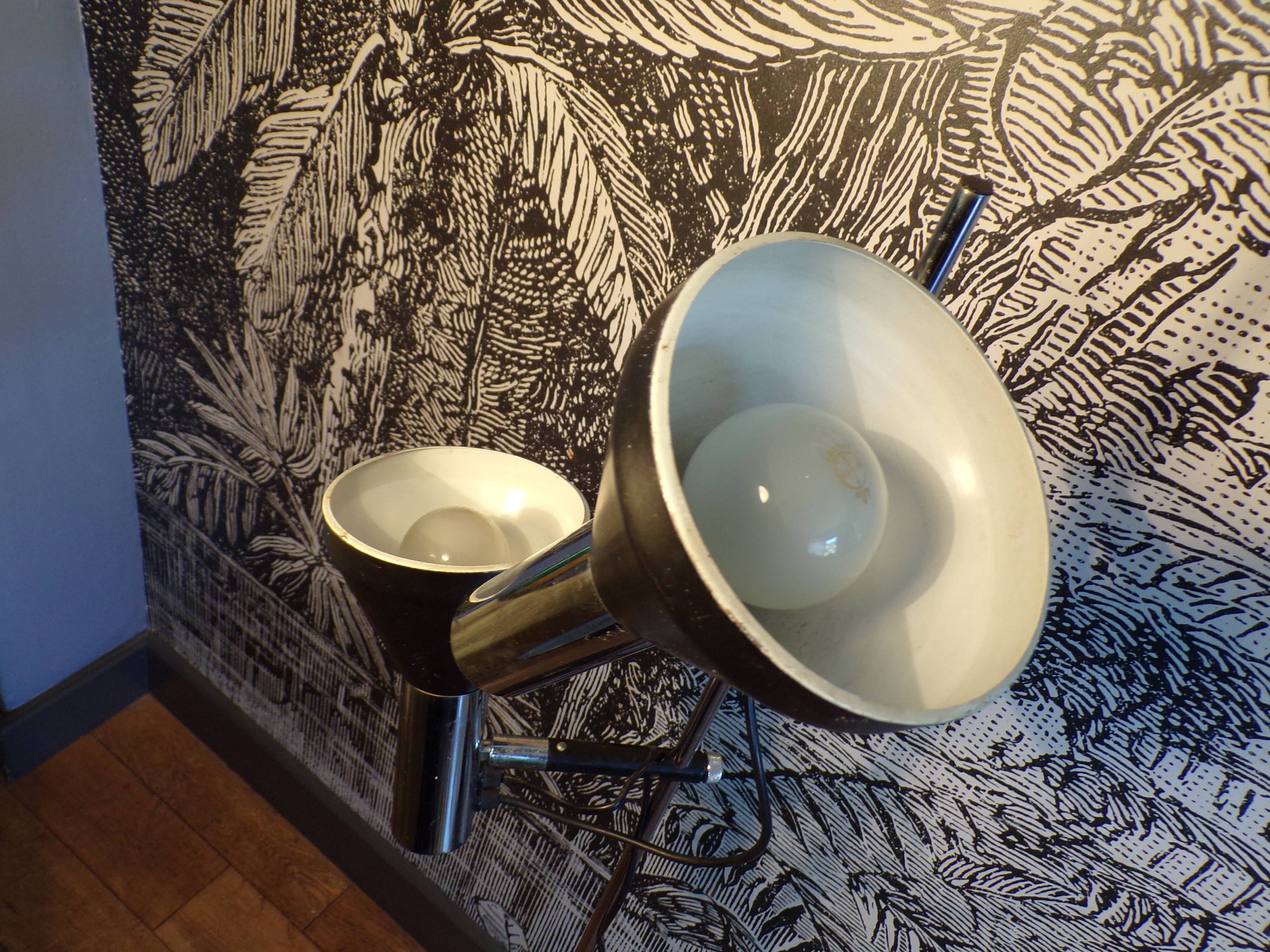 Fischer 2-light floor lamp 1970