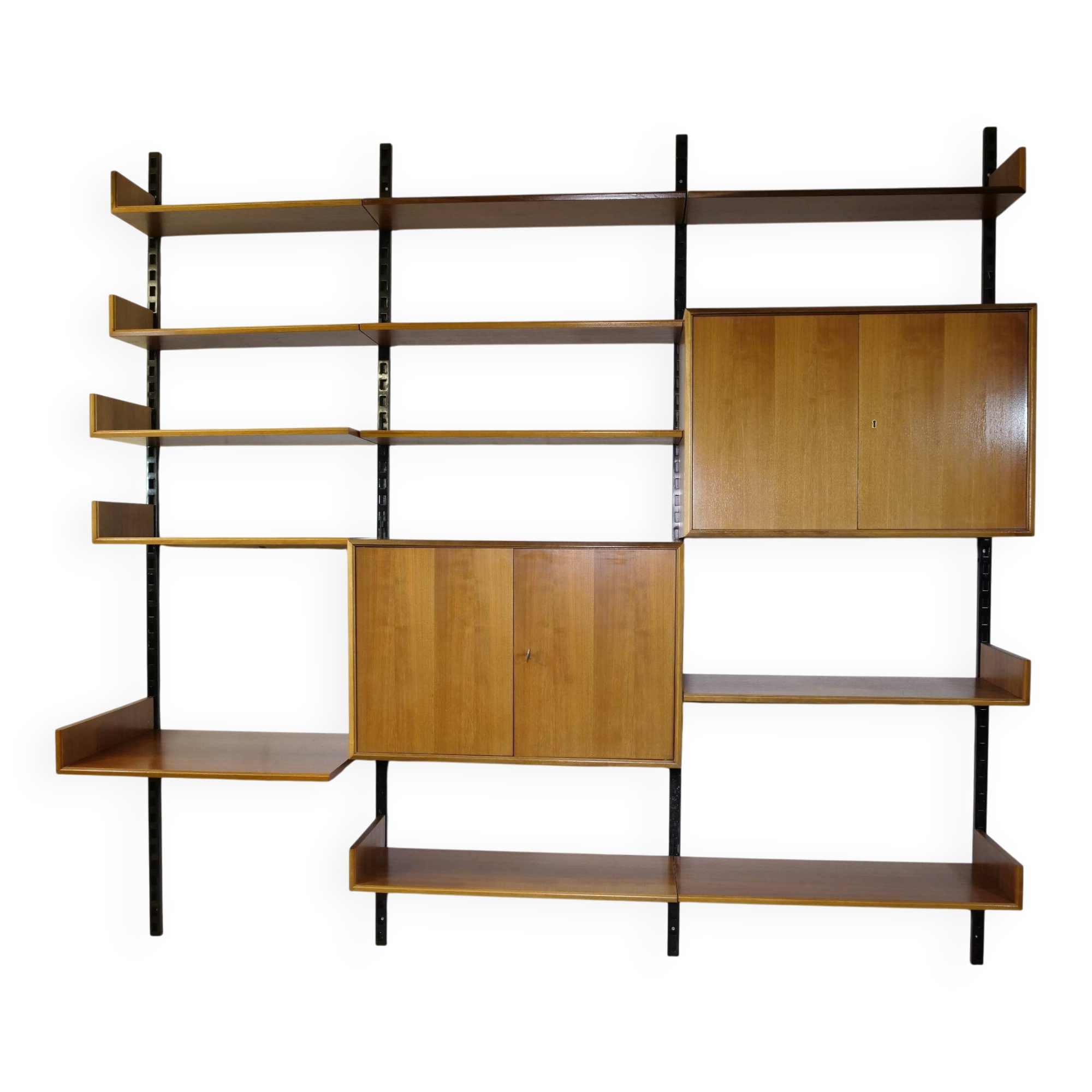 Modular vintage shelving system for WK Möbel, 1960s