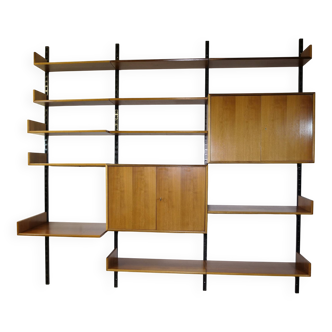 Système d'étagères modulaires vintage pour WK Möbel, années 1960
