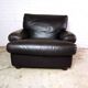 Vintage leather club chair
