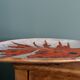 Plate signed Monique Brunner, Pansier, Pottery of the Aquarius, Vallauris