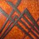Antonio Secci, brutalist abstract painting, mixed media Italy Milano 69