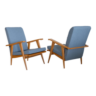 Pair of armchairs 60s