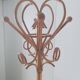 Beautiful rattan coat rack from the 1960s.