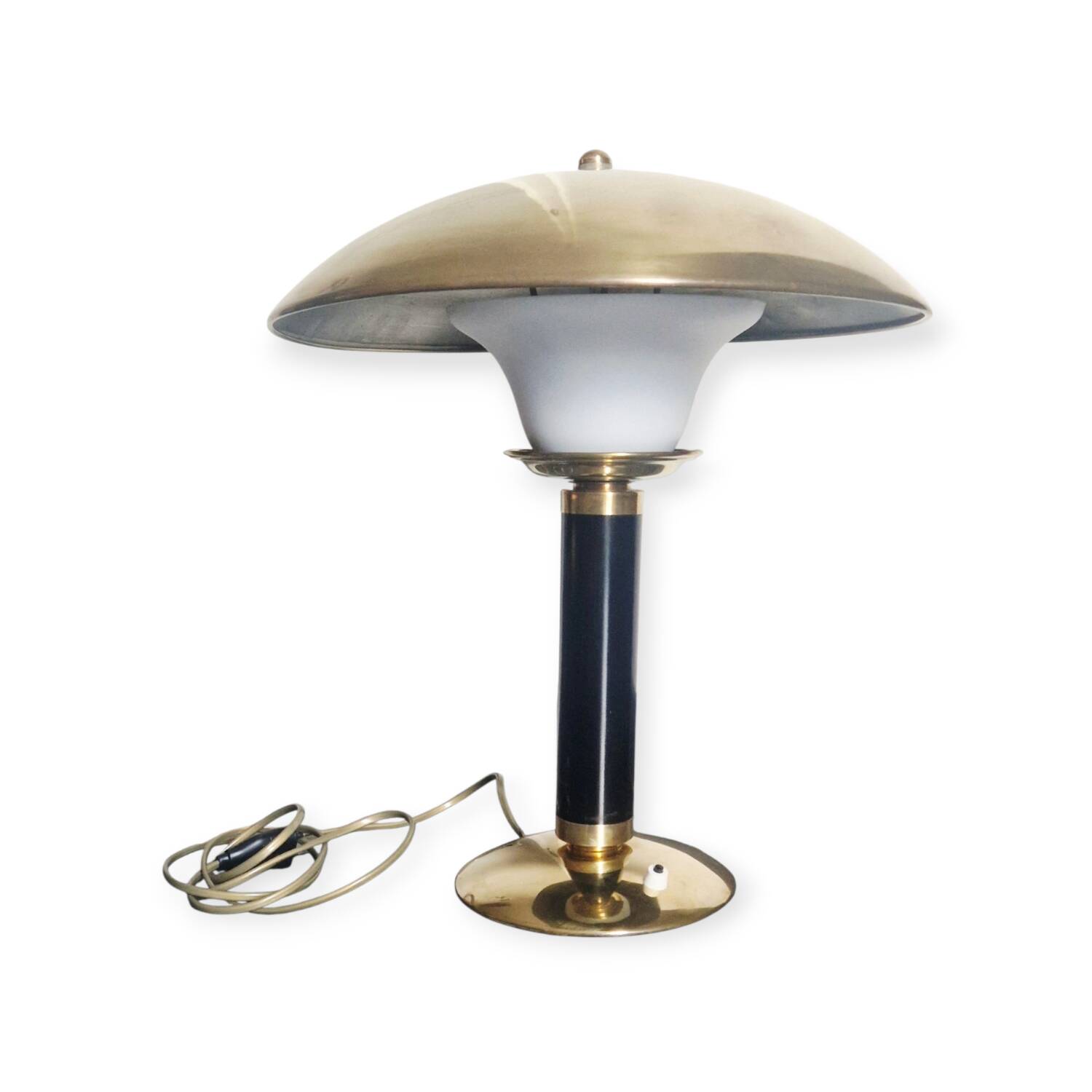 JUMO 350 Grand Luxe lamp - Brass and plexiglass - 1960s