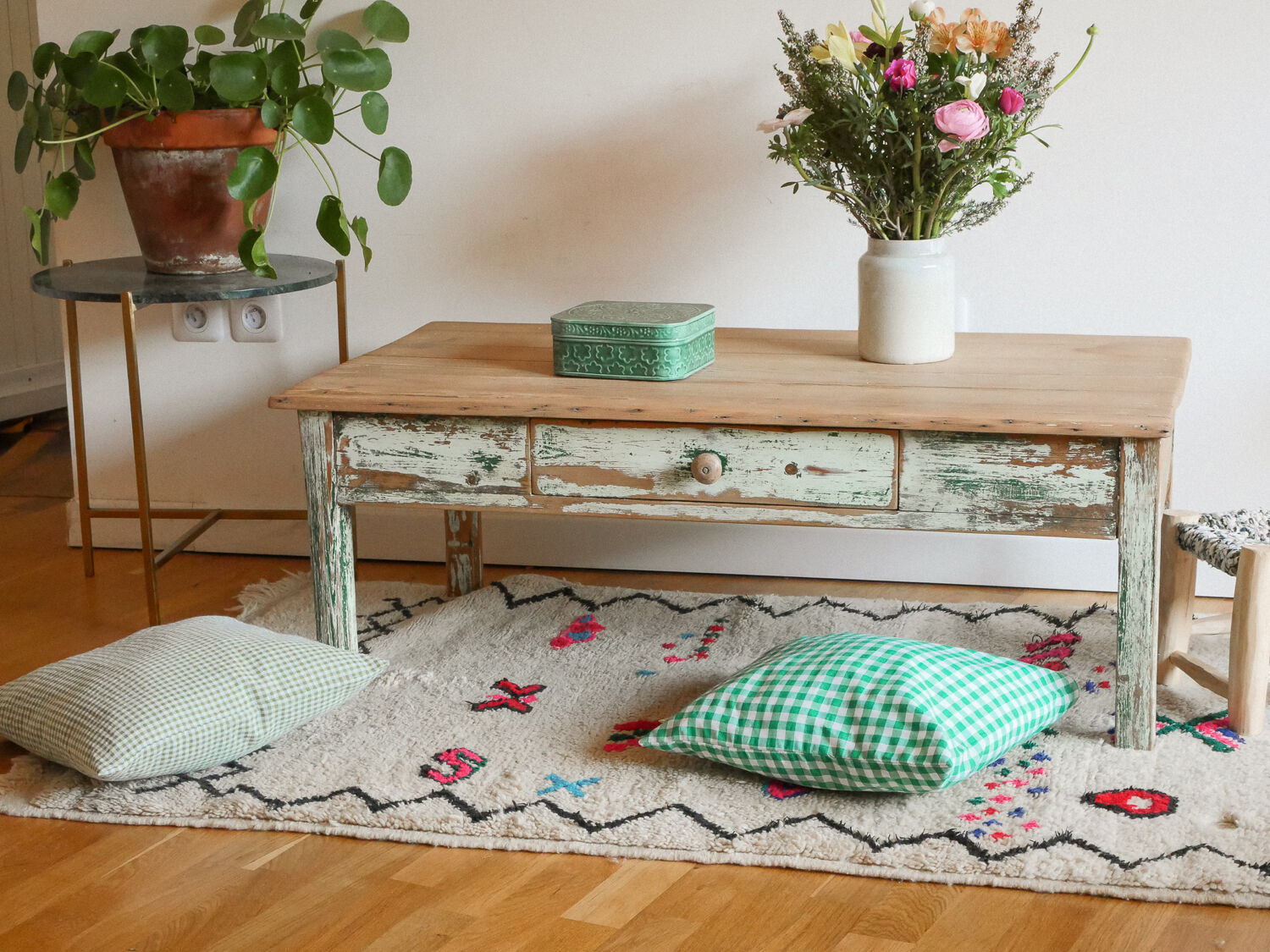 Farmhouse coffee table