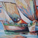 Navy, oil painting
