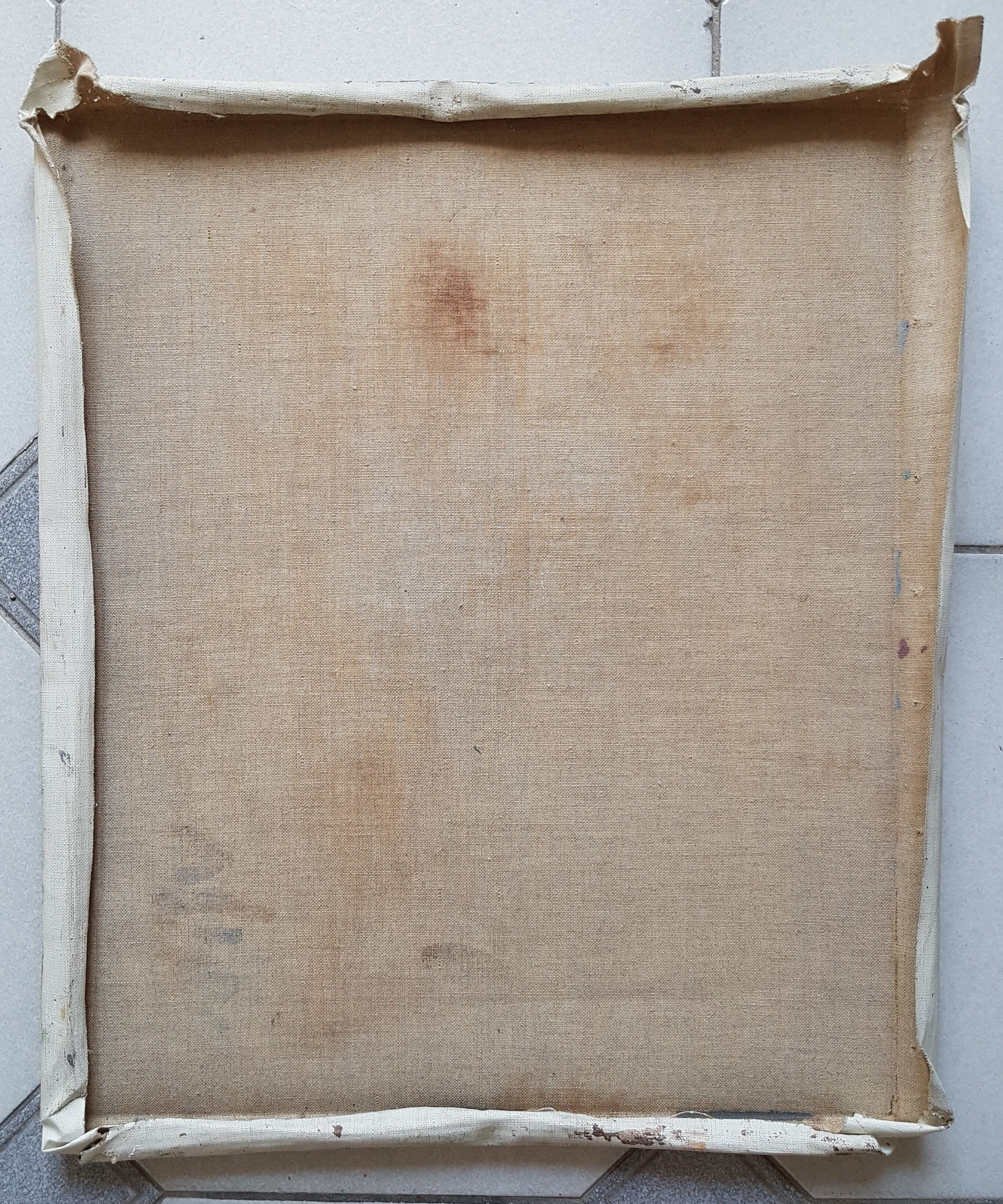 Nagao Usui painting "flowers with a white pitcher"